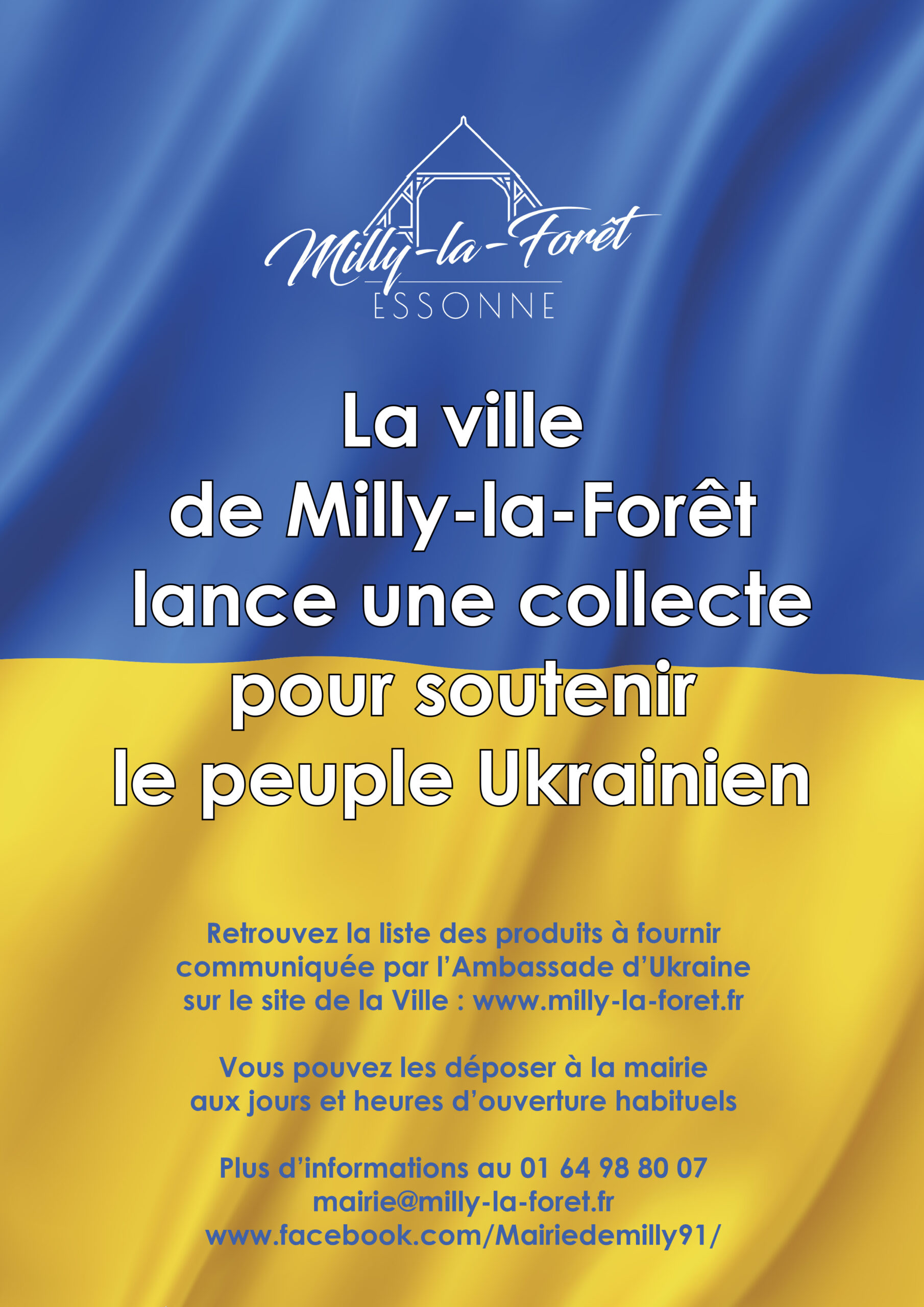 Lire la suite à propos de l’article La Ville de Milly-la-Forêt lance une collecte ￼