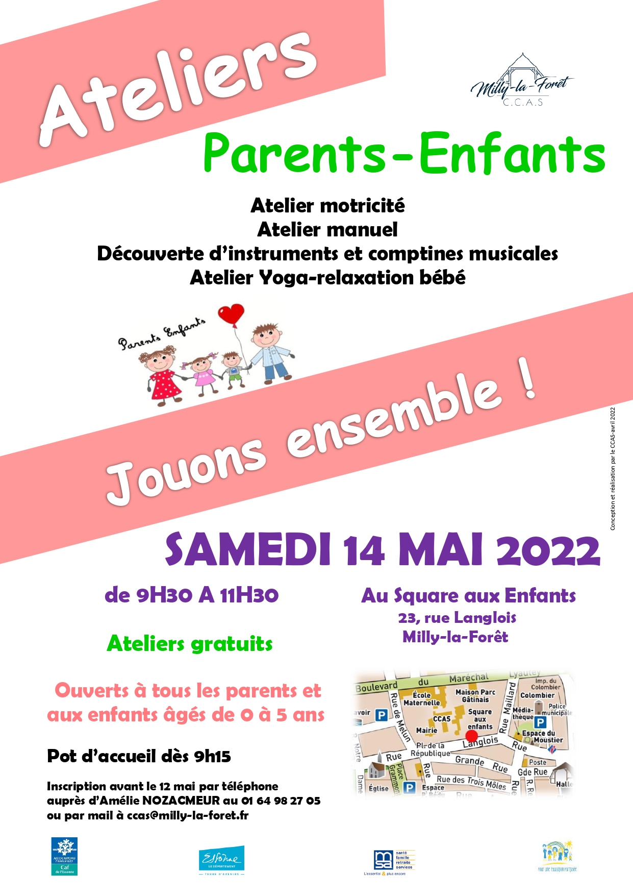 Lire la suite à propos de l’article Ateliers Parents Enfants