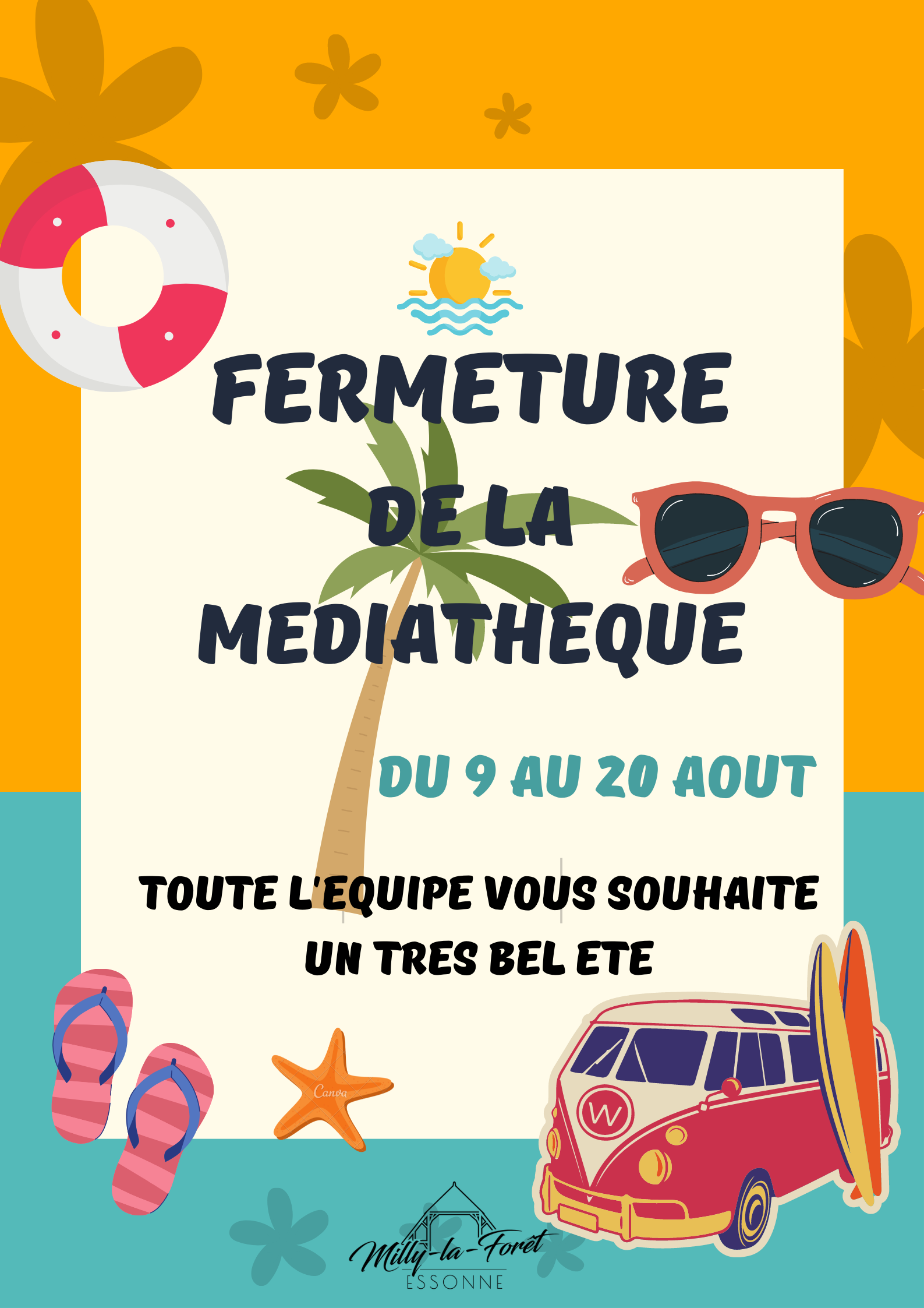 Lire la suite à propos de l’article Fermeture de la Médiathèque