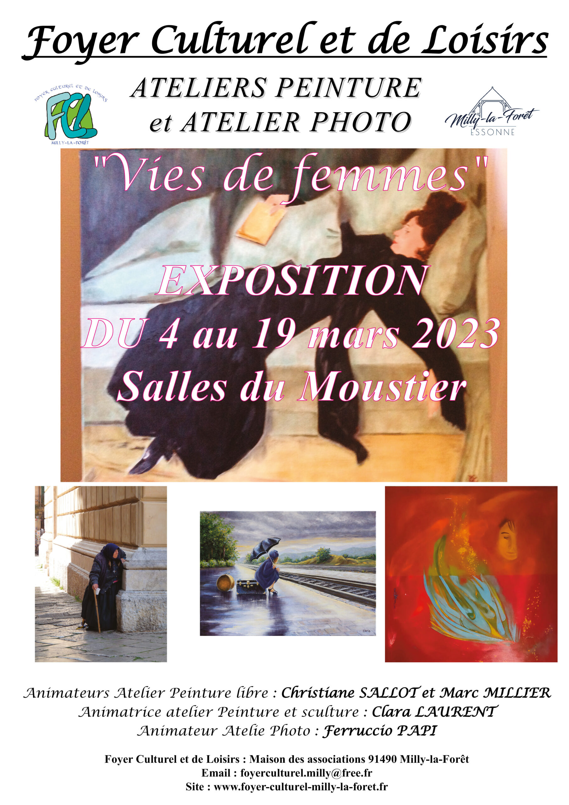 Lire la suite à propos de l’article Ateliers peinture et photo – Foyer Culturel et de Loisirs