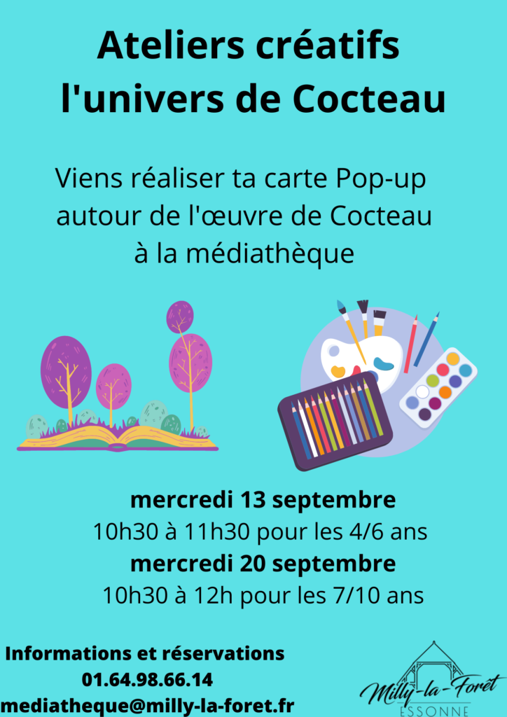 Atelier Créatif l'univers de Cocteau