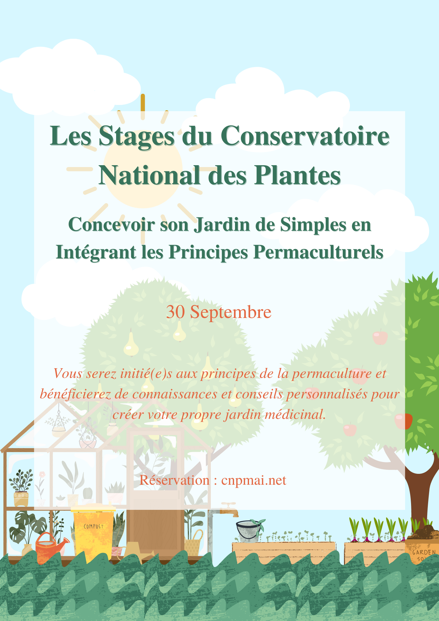 Lire la suite à propos de l’article Stages 2023 au Conservatoire National des Plantes