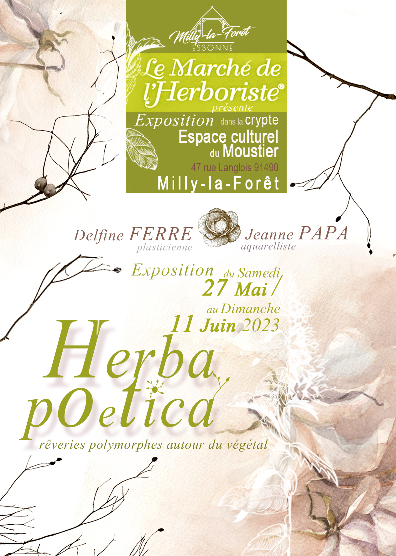 Lire la suite à propos de l’article Herba Poetica –  Vernissage