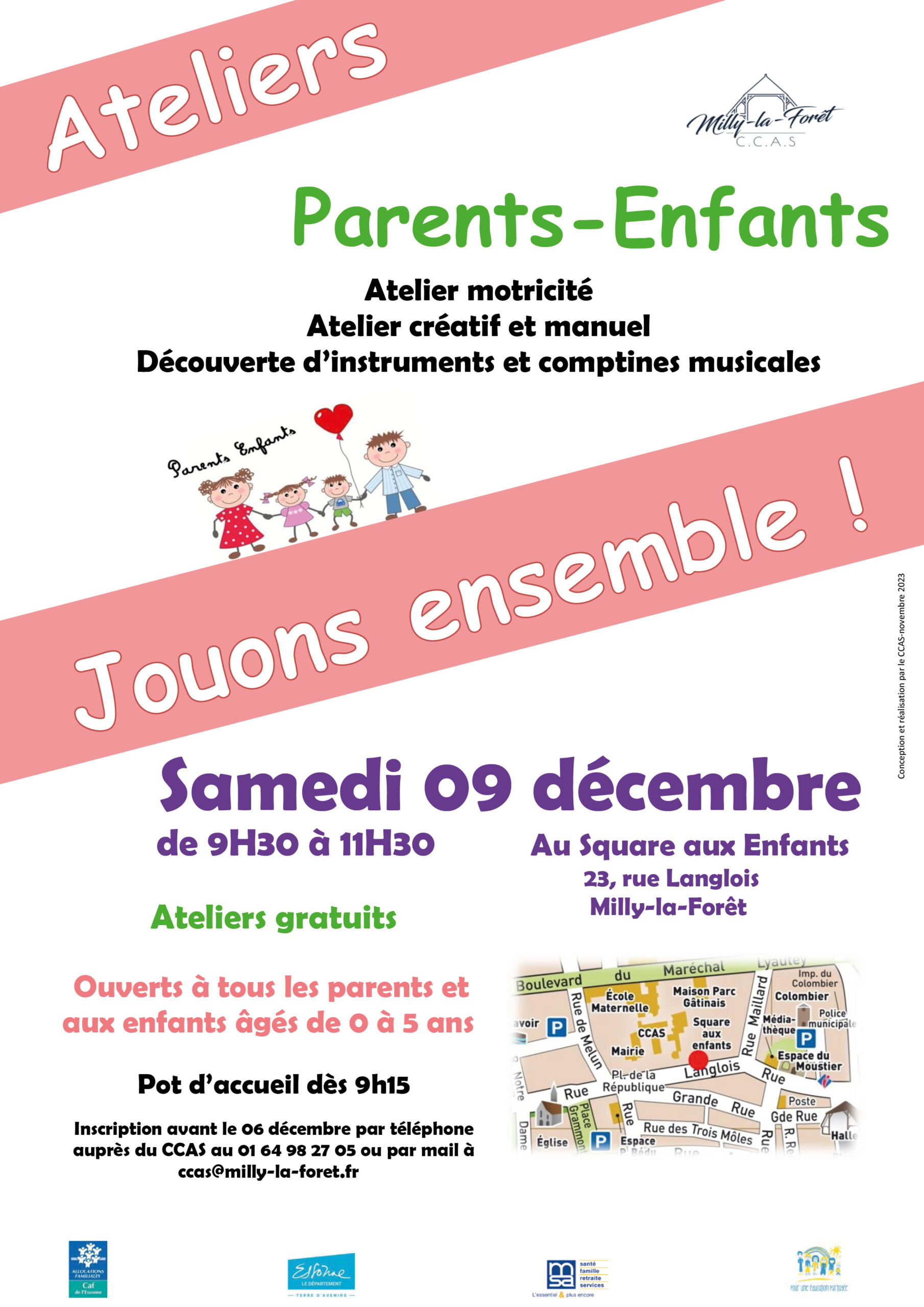 Lire la suite à propos de l’article Ateliers parents-enfants