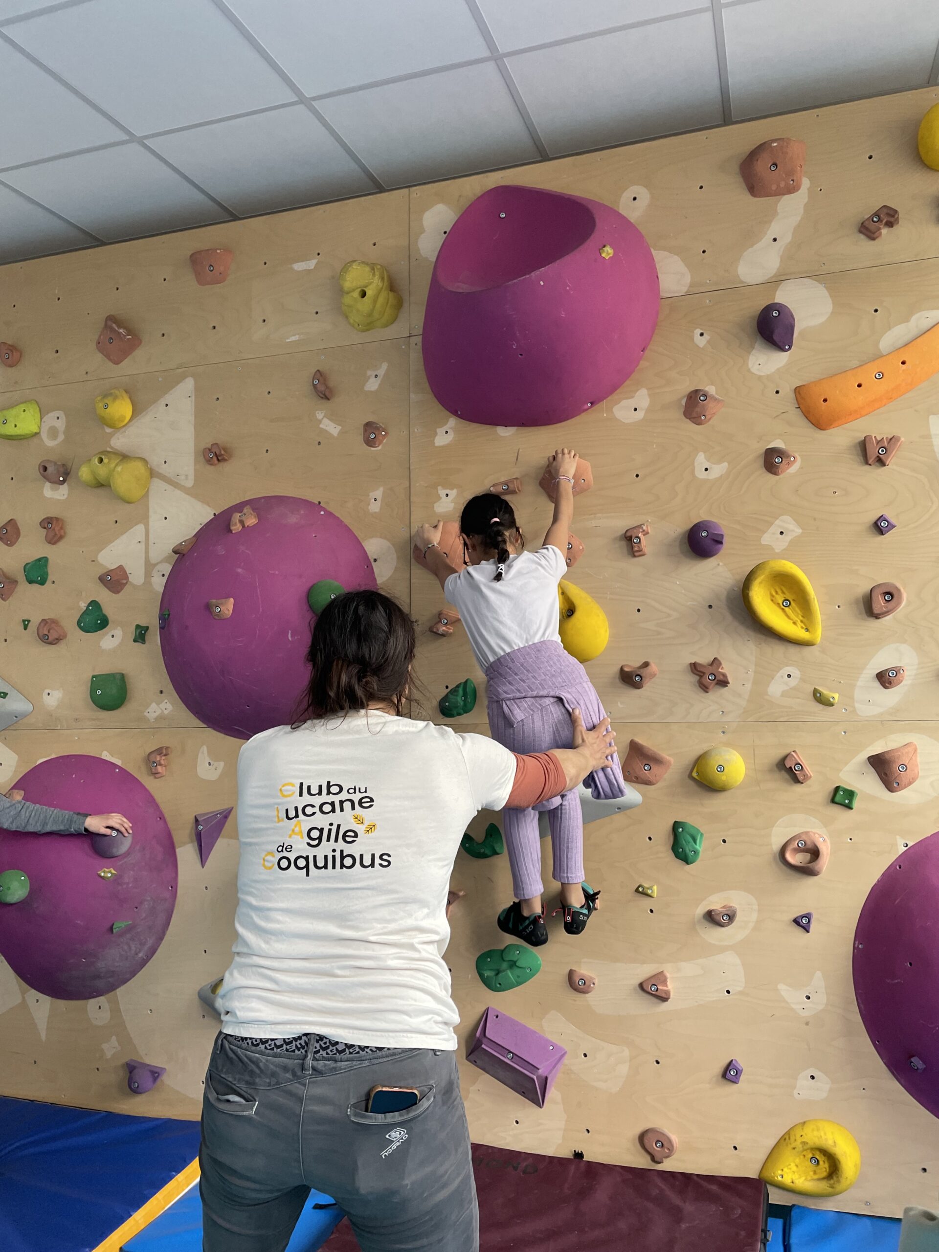 Lire la suite à propos de l’article Pan d’escalade pour les enfants