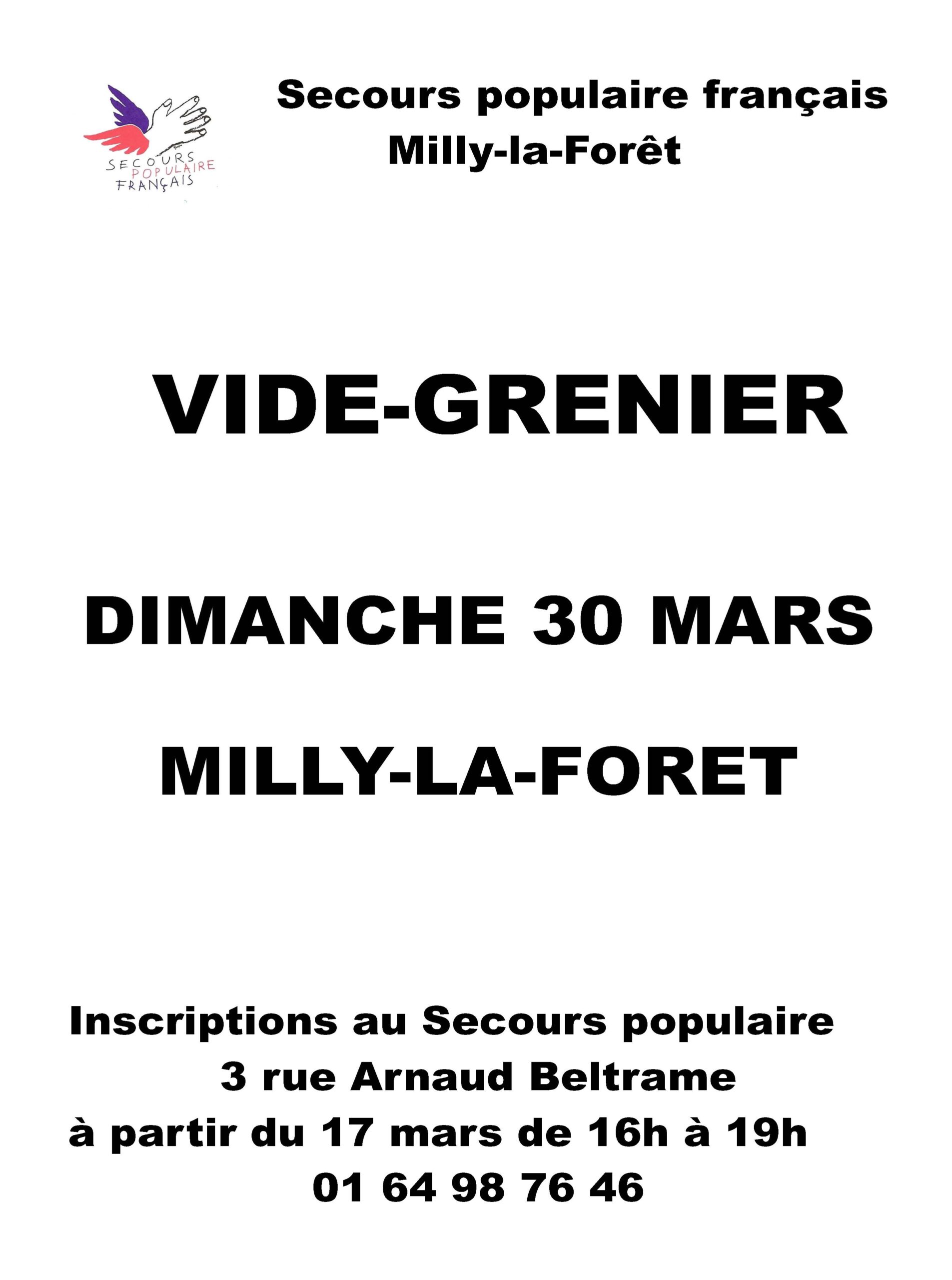 Lire la suite à propos de l’article Vide-grenier secours populaire