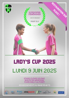 Affiche lady's cup 2025