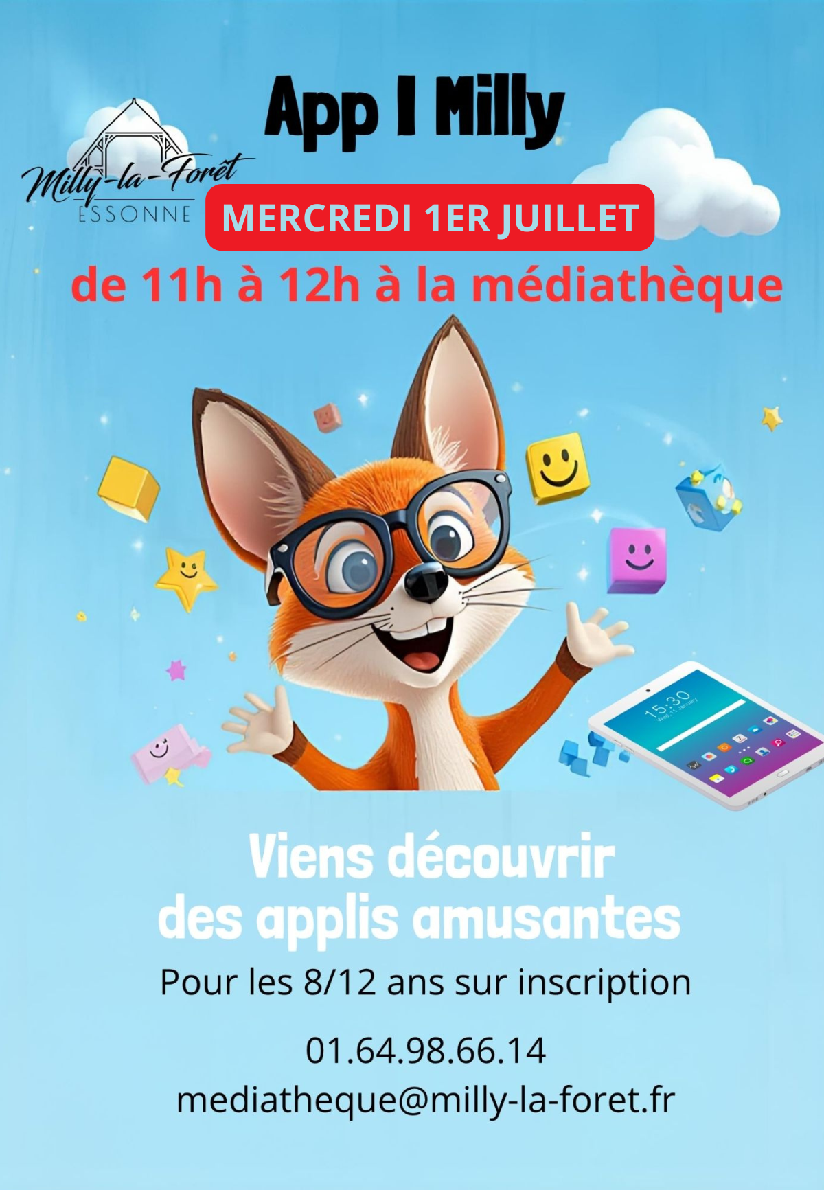 Lire la suite à propos de l’article 01/07/26 – App I Milly