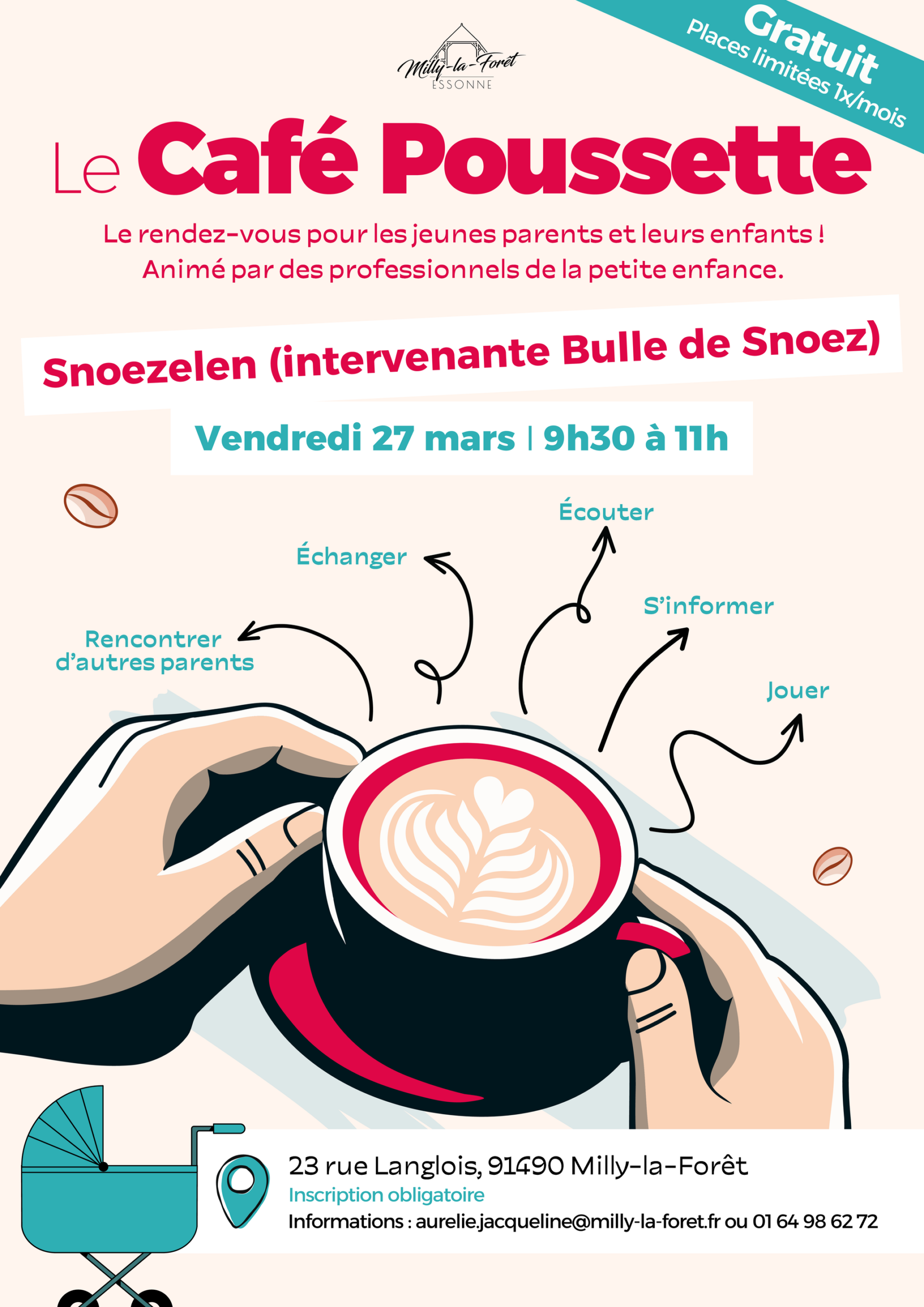 Lire la suite à propos de l’article 27/03/26 – Le café poussette