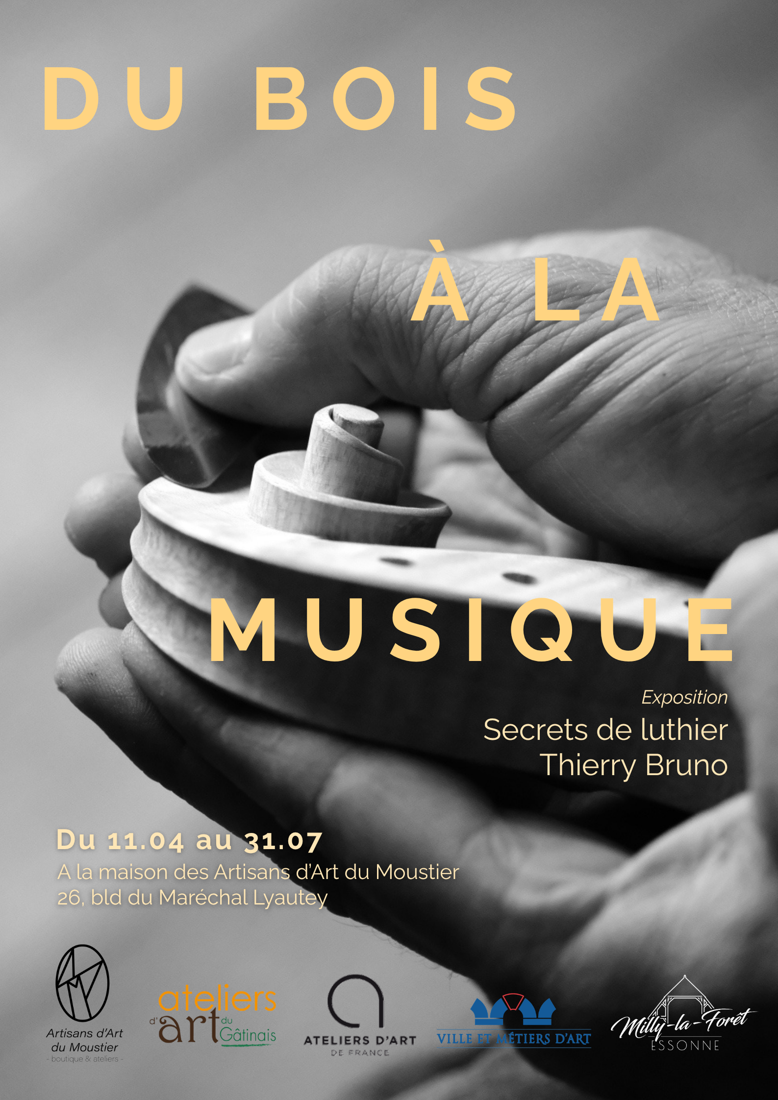 Lire la suite à propos de l’article 11/04/26 – Exposition – La Maison des Artisans d&rsquo;Art du Moustier