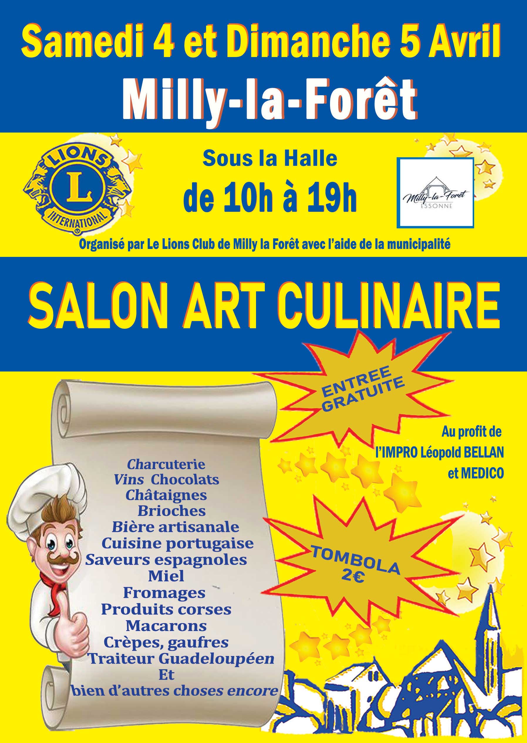 Lire la suite à propos de l’article 04 & 05/04/26 – Salon Art culinaire