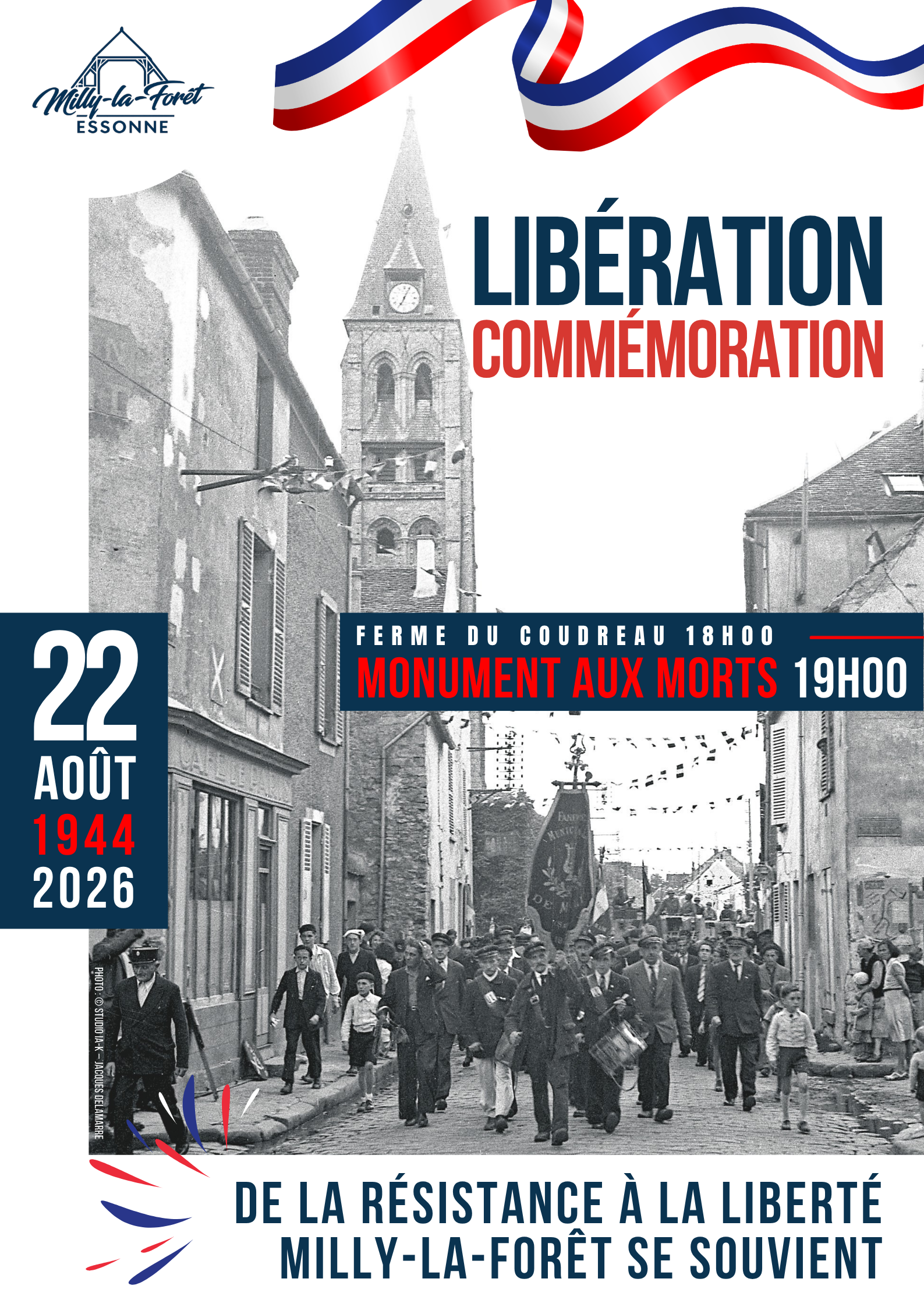 Lire la suite à propos de l’article 22/08/26 – Commémoration Libération – Milly-la-Forêt
