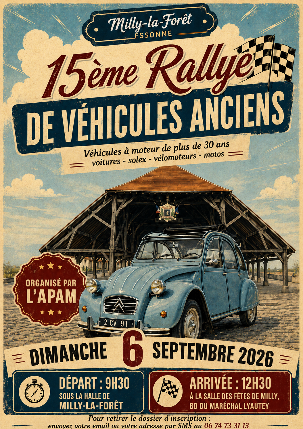 Lire la suite à propos de l’article 06/09/26 – 15e Rallye de véhicules anciens