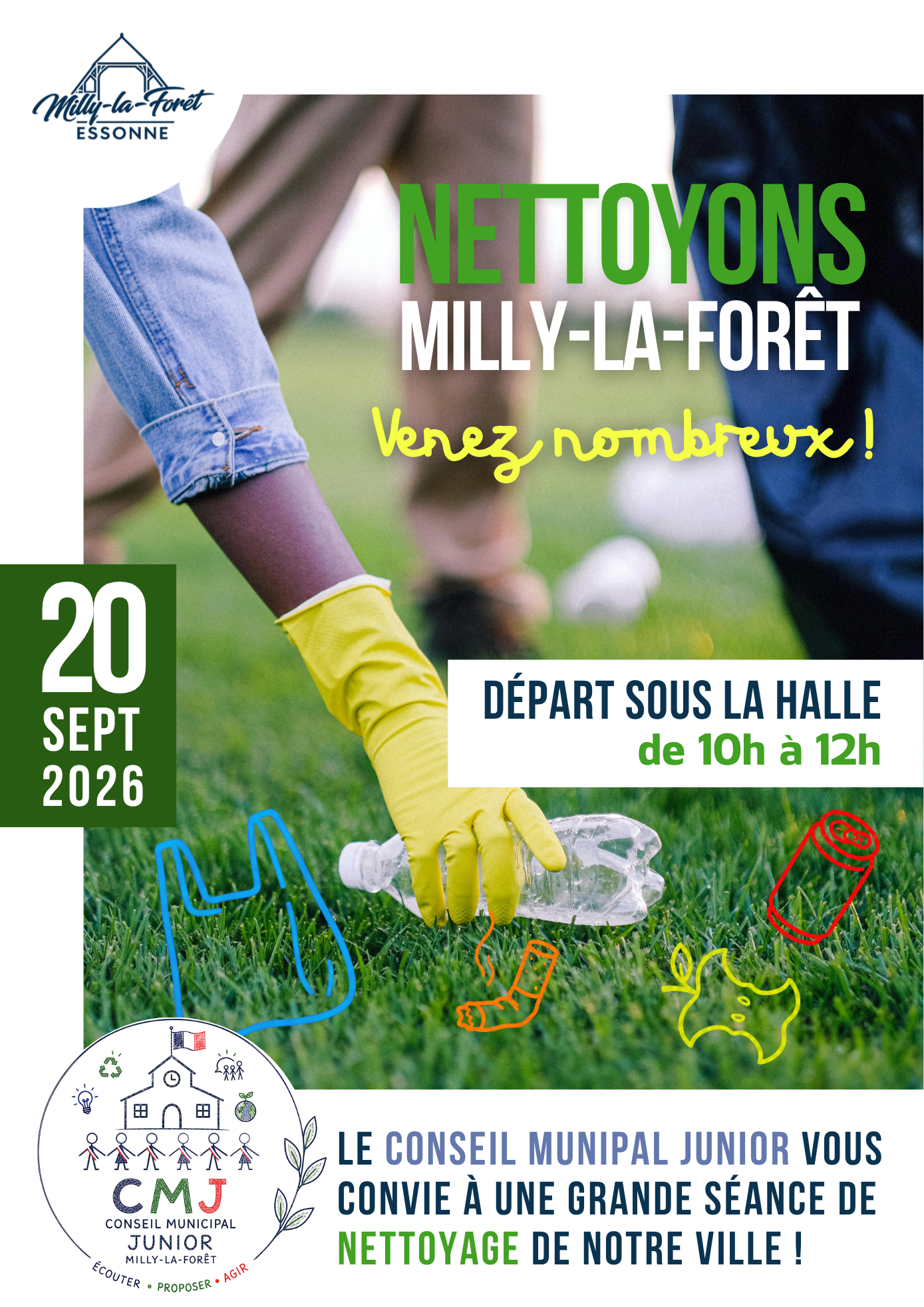 Lire la suite à propos de l’article 20/09/26 – Nettoyons Milly !