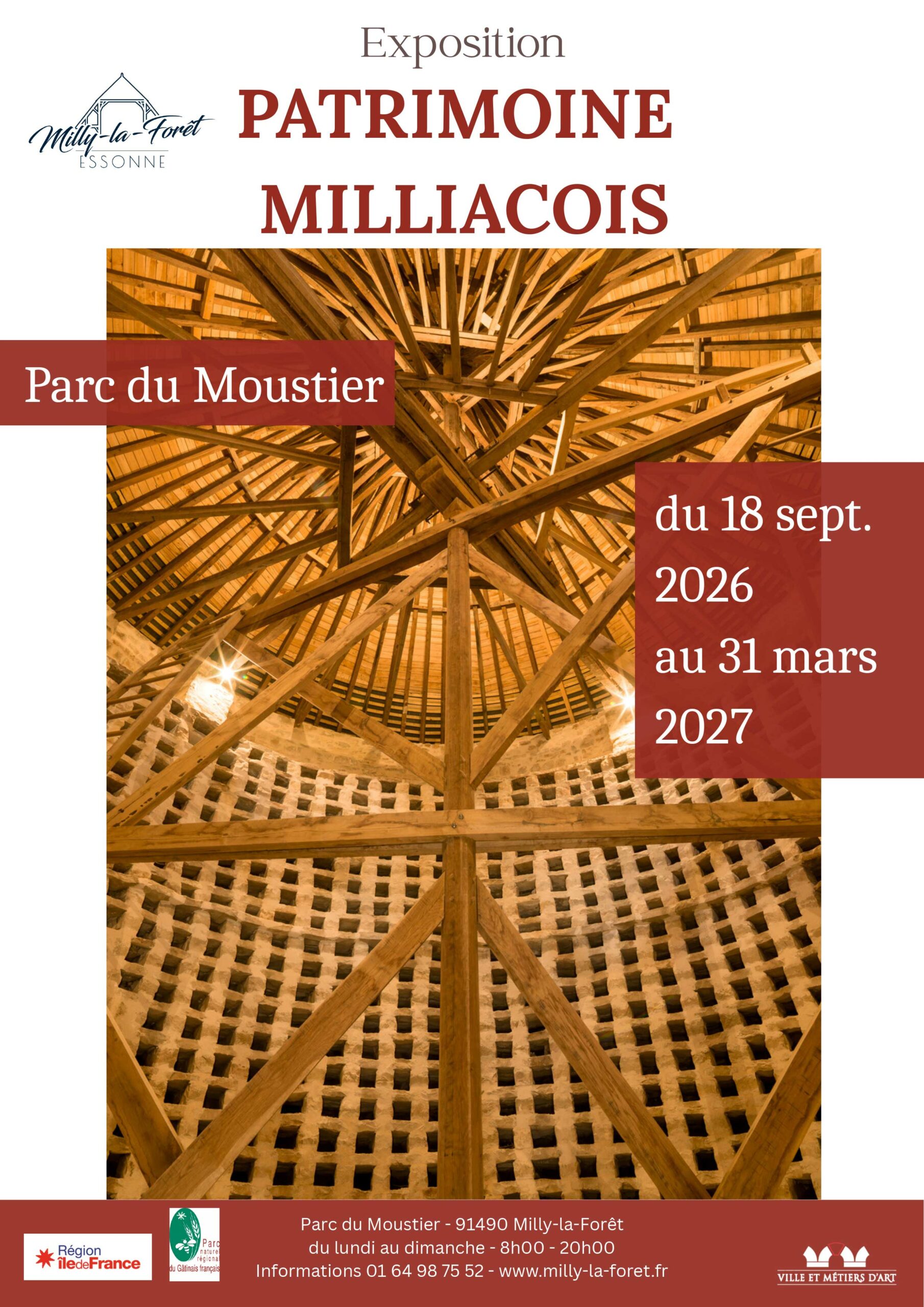 Lire la suite à propos de l’article 18/09/26 > 31/03/27 – Exposition photographique – Patrimoine Milliacois