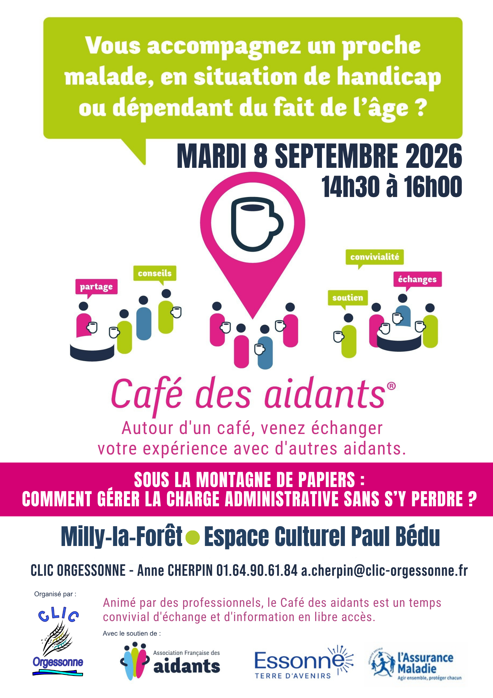 Lire la suite à propos de l’article 08/09/26 – Café des aidants