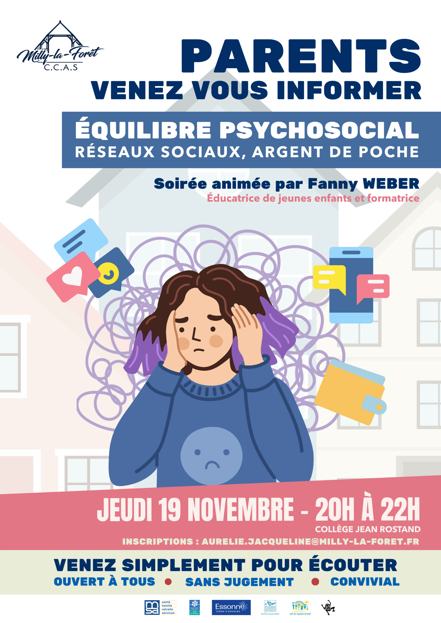 Lire la suite à propos de l’article 19/11/26 – Débat Parentalité -Equilibre psychosocial