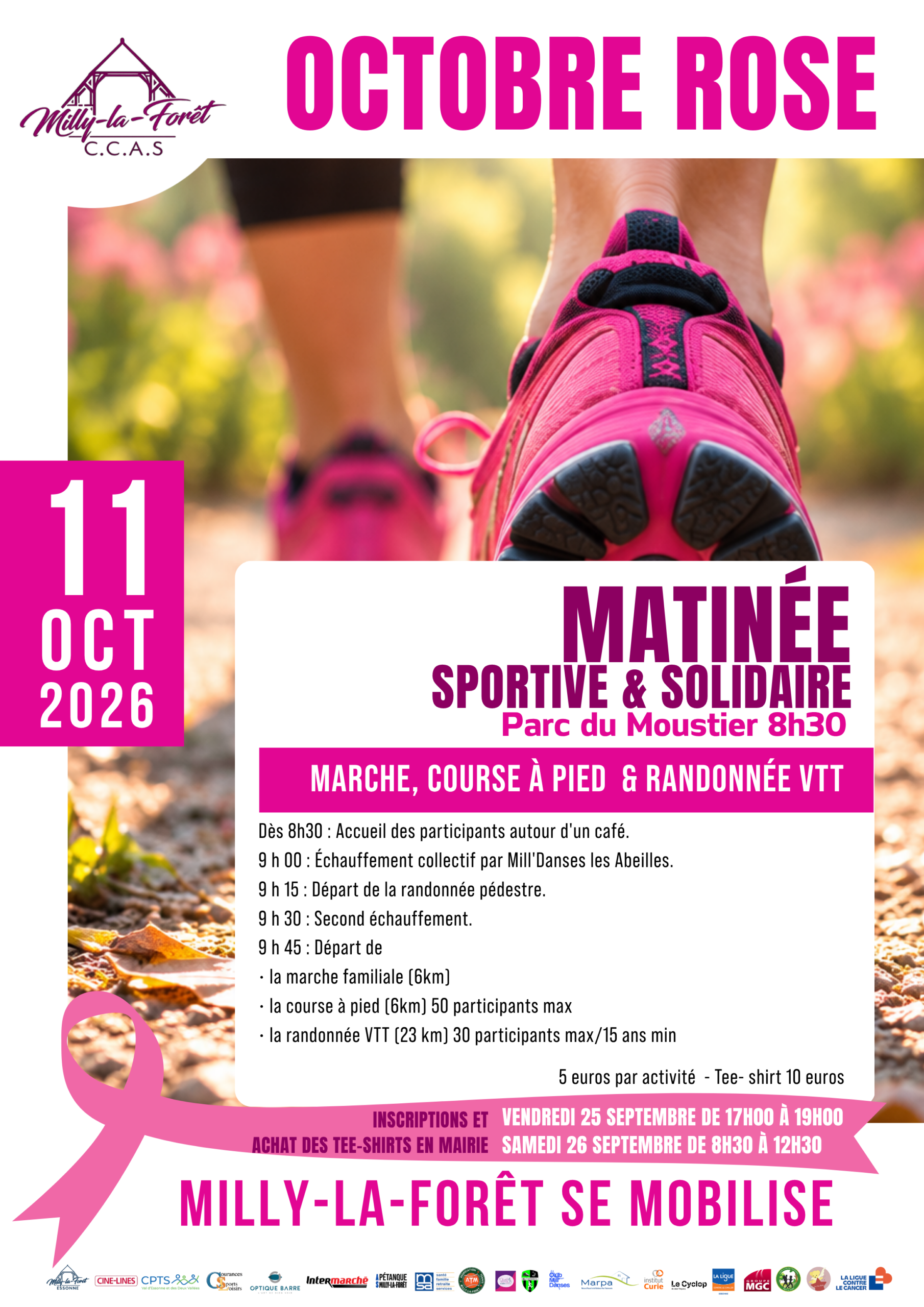 Lire la suite à propos de l’article 11/10/26 – OCTOBRE ROSE – MATINEE SPORTIVE & SOLIDAIRE