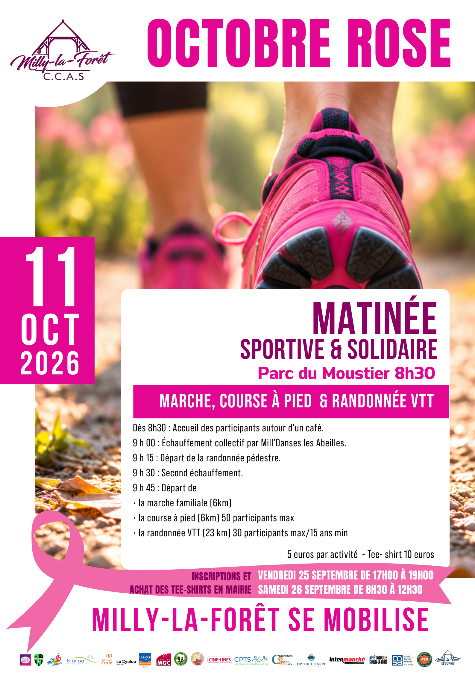 Lire la suite à propos de l’article 11/10/26 – OCTOBRE ROSE – MATINEE SPORTIVE & SOLIDAIRE