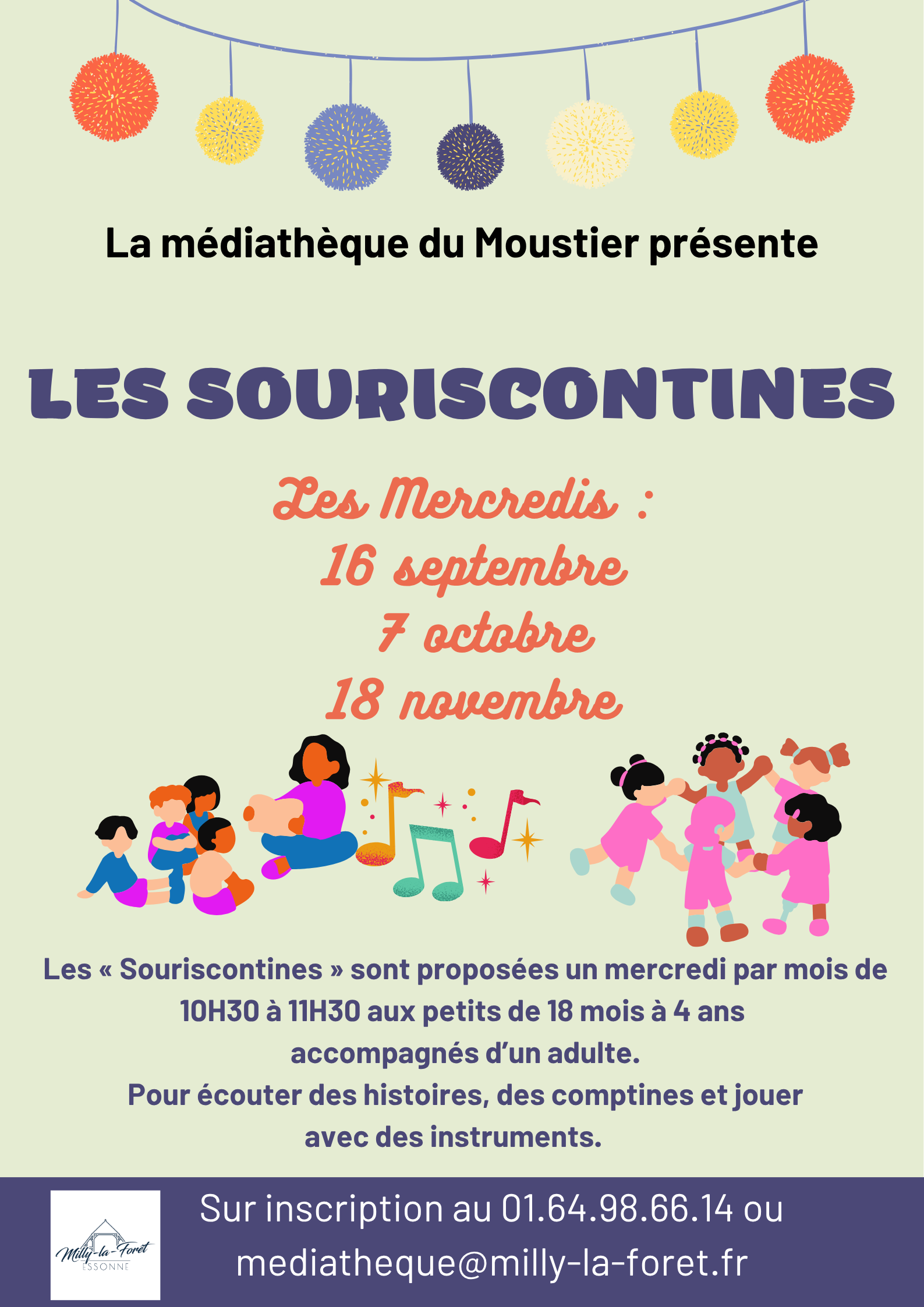 Lire la suite à propos de l’article 16/09/26 – Les souriscontines – Médiathèque