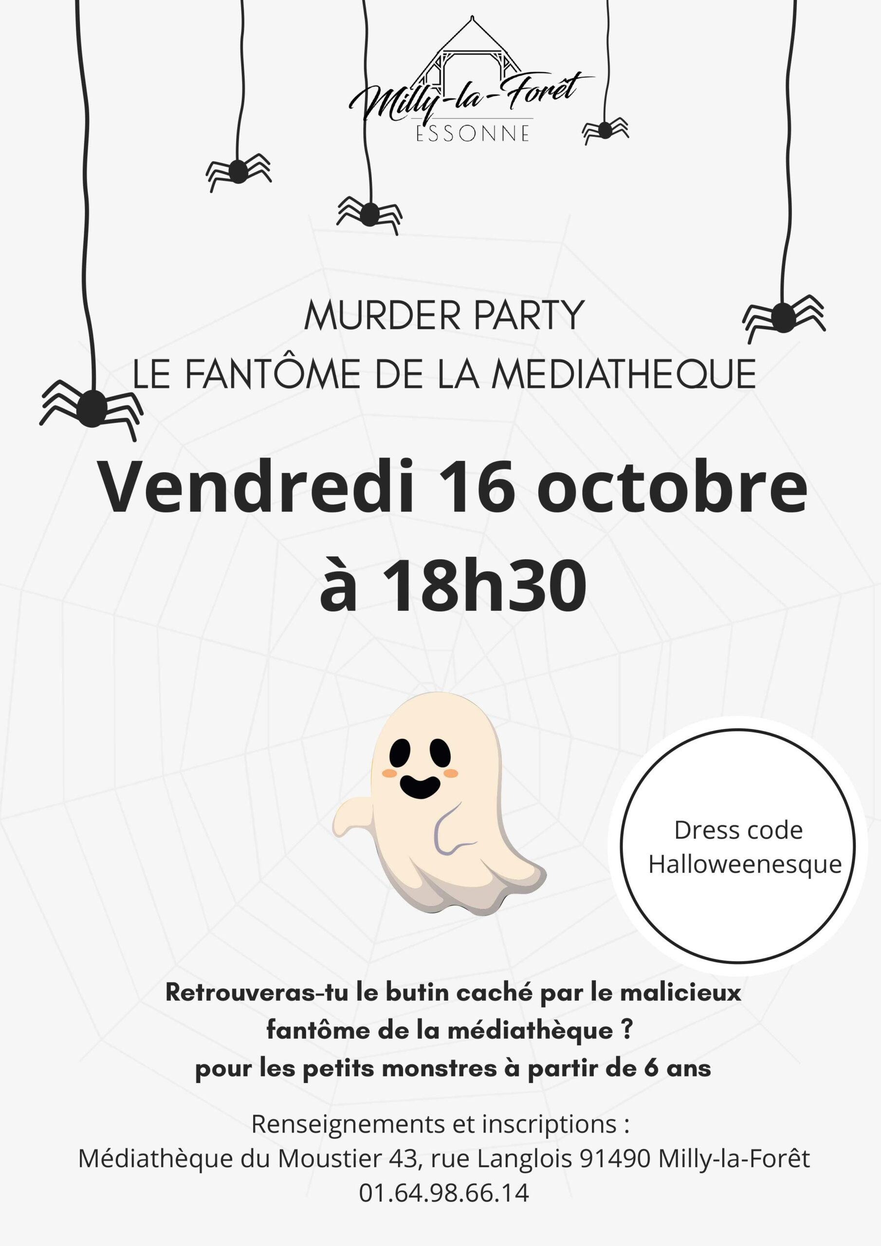Lire la suite à propos de l’article 16/10/26 – Murder Party – Le fantôme de la médiathèque