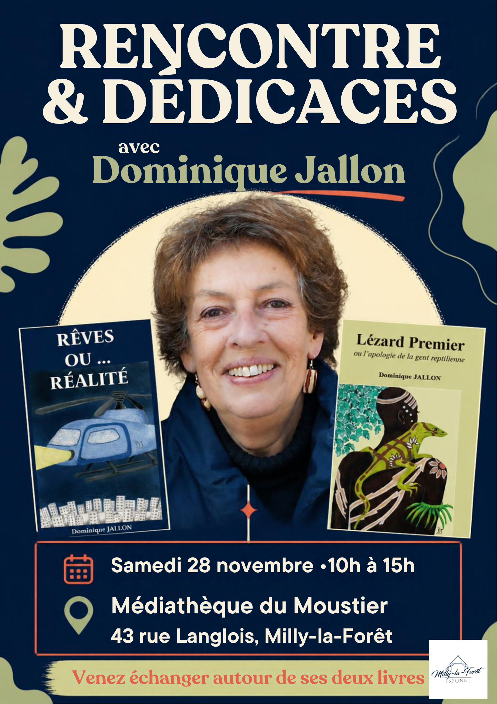 Lire la suite à propos de l’article 28/11/26 – Rencontre & dédicaces – Médiathèque