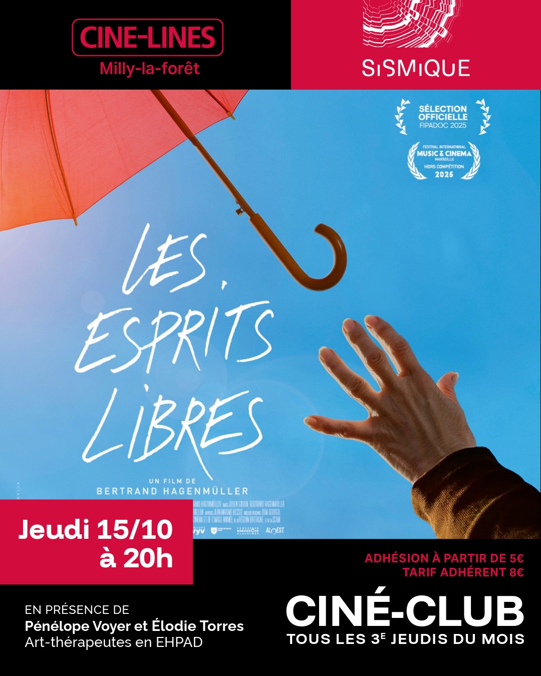 Lire la suite à propos de l’article 15/10/26 – Ciné-club Sismique – Les Esprits Libres